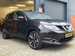 Nissan QASHQAI Nissan Qashqai 1.2 Tekna - PANO / AFN. TREKHAAK / LEDER + STOELVERW / VOORRUITVERW. / 360 CAM / KEYLESS / LANE-ASS / LM-VELGEN '19 - afbeelding nr 7