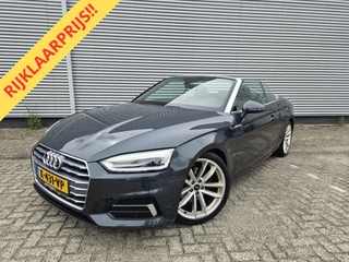 Audi A5 Cabriolet 40 TFSI Design Pro Line Plus,Vitueel/Navigatie,Leder,elec.en verwarmde stoelen,Parksensoren,Cruisecontrol