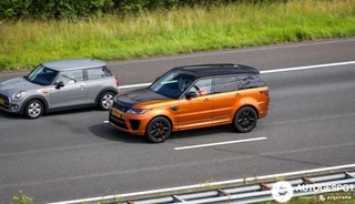 Land Rover Range Rover Sport Land Rover Range Rover Sport 5.0 V8 576PK SC SVR SVO / Quicksilver RVS / Alcantara / carbon - afbeelding nr 21