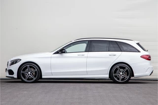 Mercedes-Benz C-Klasse Mercedes-Benz C-Klasse Estate 200 AMG Nightpakket, Burmester, Leder, Trekhaak - afbeelding nr 4