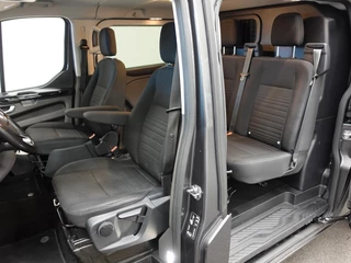 Ford Transit Custom Ford Transit Custom 300 2.0 TDCI L2H1 Limited Dubbele Cabine Automaat Navi Airco 2x schuifdeuren  Trekhaak Parkeersensoren Carplay - afbeelding nr 13