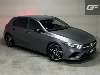 Mercedes-Benz A-Klasse Mercedes A-klasse 180 AMG Matgrijs Sfeerverlichting Carplay - afbeelding nr 2