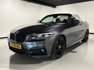 BMW 2 Serie BMW 2-serie Cabrio 220i M Sport 184pk AUT LCI|Facelift|H&K|18''|Leder|Navi|Shodowline|Dealer onderhouden| - afbeelding nr 9