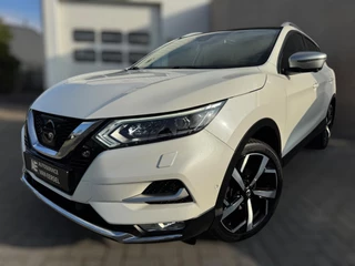 Nissan QASHQAI 1.2 Tekna 360 CAMERA / STOELVERW. / PANO / NAVI / PDC / TREKHAAK / HALF LEDER / CRUISE / ECC / ELEKTR INKL SPIEG