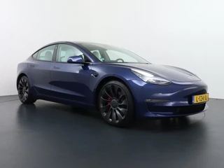 Tesla Model 3 Tesla Model 3 Performance AWD 75 kWh ORIG. NL. NAP KM. | WIT LEDER | AUTOPILOT - afbeelding nr 2