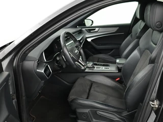 Audi A6 Audi A6 55 TFSIe S Line | 367pk | Trekhaak | Stoel & stuurverwarming | Adaptive cruise | Camera | Matrix LED | Carplay | Sportstoelen | Half leder | Navigatie - afbeelding nr 4