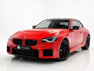 BMW M2 2-serie Coupé | G87 | Toronto rood metallic | Carbon dak | Memory
