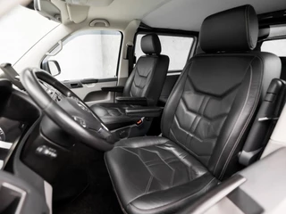 Volkswagen Transporter 180Pk Automaat (NAVIGATIE, LEDER, XENON, 5 ZITPLAATSEN, GETINT GLAS, TREKHAAK, XENON/LED, PARKEERSENSOREN, NIEUWSTAAT) - afbeelding nr 13