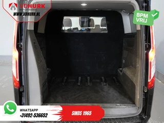 Ford Transit Custom Ford Transit Custom 2.0 TDCI 130 pk Aut. L2 Trend BPM VRIJ! DC Dubbel Cabine 2x Schuifdeur/ Leder/ Elek.Stoel/ Raptor grill/ Stoelverw/ Navi/ Carplay/ Camera/ PDC/ Cruise/ Trekhaak/ Airco - afbeelding nr 15