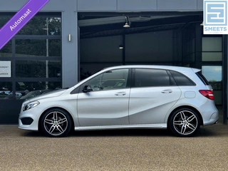Mercedes-Benz B-Klasse Mercedes B-klasse 180 AMG-Line Night Automaat 1e Eig |Leer/Alc - afbeelding nr 3
