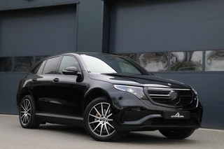 Mercedes-Benz EQC 400 4MATIC |AMG|80 kWh AppleCarplay Sfeerverlicht Trekhaak Sportzetels Leer/Alcantara 20'Inch Blindspot WideScreen Uitstraling!! BJ2021