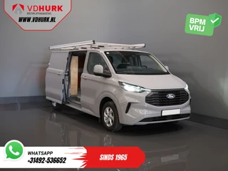 Ford Transit Custom Ford Transit Custom 320 2.0 TDCI 170 pk Aut. L2 Limited BPM VRIJ! Imperiaal + Ladder/ LED/ Stoelverw./ Carplay/ Camera/ PDC/ LMV/ Cruise/ Trekhaak/ Airco - afbeelding nr 9
