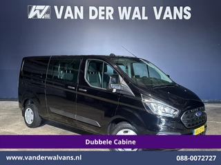 Ford Transit Custom 2.0 TDCI 130pk Automaat L2H1 Dubbele Cabine Euro6 Airco | 6-Zits | Navigatie | Cruisecontrol