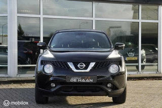 Nissan Juke ELEKTRISCH GLAZEN PANORAMADAK LEDEREN INT FULL OPTIONS !! TEKNA AUT. 1.6 DIG-T NAVI PANO