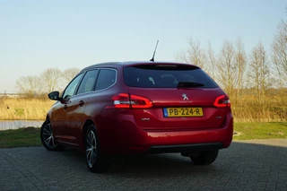 Peugeot 308 Peugeot 308 SW 1.2 130PK Allure | Rouge Babylone | Pano/NAV/Add.cruise/Allseason - Keurig! - afbeelding nr 8