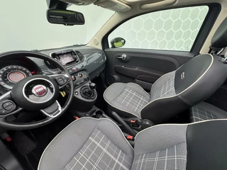 Fiat 500 Fiat 500 0.9 TwinAir Turbo Lounge Cabrio Navi Dab - afbeelding nr 4