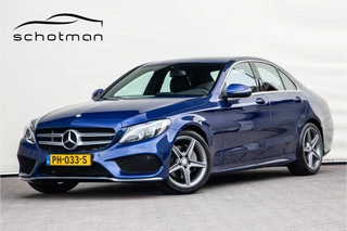 Mercedes-Benz C-Klasse Mercedes-Benz C-Klasse 180 AMG Aut9, Navi, Leder, Camera, PDC 2017 - afbeelding nr 1