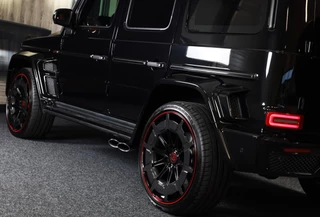 Mercedes-Benz G-Klasse Mercedes-Benz G-klasse 63 Edition 1 BRABUS UITVOERING / Acc / Lane Assist / Dode Hoek / Leder / Open Dak / 360 Camera / 24 Inch - afbeelding nr 53