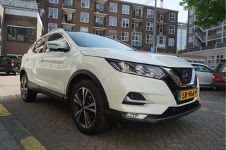 Nissan QASHQAI Nissan QASHQAI 1.2 N-Connecta NL AUTO | NAP | Panoramadak | 360 camera | Lane Departure | Premium Pearl White Parelmoer | Navi | Blue Tooth + DAB | Keyless - afbeelding nr 33