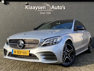 Mercedes-Benz C-Klasse 180 Business Solution AMG AUT. | dealer onderhouden | panoramadak | night pakket | navigatie | NL auto
