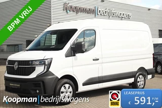 Renault Master T35 2.0dCi 150pk | L2H2 Extra | Android Navi | Camera | LED | Cruise | Lease 591,- p/m - afbeelding nr 1