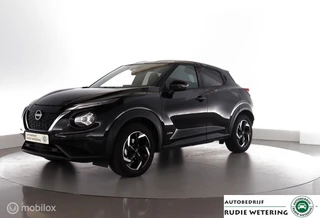 Nissan Juke 1.6 Hybrid 143 PK Automaat N-Connecta 1/2leer|led|cam|applecarplay|ecc|lmv17
