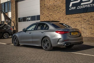 Mercedes-Benz C-Klasse Mercedes C-klasse 200 AMG Line, NAP, Leder, Pano, Burmester - afbeelding nr 4