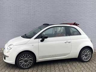 Fiat 500C Fiat 500C 0.9 TwinAir Turbo Cult Cabrio | Navi | LM | CPV | NL auto - afbeelding nr 2