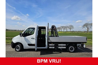 Opel Movano open laadbak, HIAB 029 KRAAN, airco, navi, NAP! - afbeelding nr 17