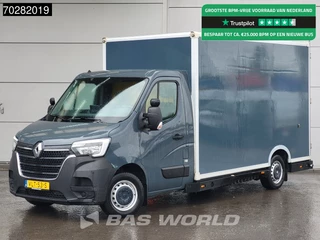 Renault Master Renault Master 150PK Bakwagen Airco Cruise Luchtvering Meubelbak Plancher Verkoopwagen Foodtruck Paardenwagen Airco Cruise control - afbeelding nr 1