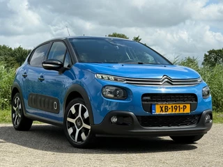 Citroën C3 Citroen C3 1.2 PureTech Shine - Cobalt Blue/Opal White - Superfris - afbeelding nr 2