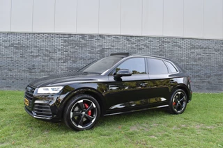 Audi Q5 Audi Q5 3.0 TFSI SQ5 quattro Pro Line Plus Pano Leer Luchtvering Trekhaak Black edition - afbeelding nr 18