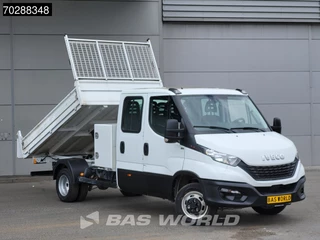 Iveco Daily Iveco Daily 35C16 3.0L Open Laadbak met Kist Dubbel Cabine Dubbellucht 3,5t Trekhaak Airco Cruise Euro6 Pritsche Pickup Open Box Airco Trekhaak Cruise control - afbeelding nr 2