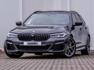 BMW 5 Serie SOPHISTO GRAU ** € 38.000,= onder NP - Ex BMW-AG ** ** INFORMEER OOK NAAR ONZE AANTREKKELIJKE FINANCIAL-LEASE TARIEVEN ** - afbeelding nr 1