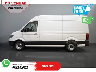 Volkswagen Crafter Volkswagen Crafter 35 2.0 TDI 140 pk DSG Aut. L3H3 BPM VRIJ! LED/ Virtual Cockpit/ Camera/ Cruise/ Carplay/ Gev.Stoel - afbeelding nr 9