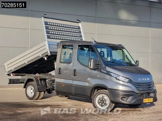 Iveco Daily Iveco Daily 35C21 Open Laadbak Dubbel Cabine 210PK 3.0L Dubbellucht Airco Cruise LED Camera Pritsche Pickup Open Box 2m3 Airco - afbeelding nr 2
