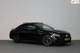 Mercedes-Benz E-Klasse AMG 63 S 4MATIC+ 612+PK LED/VIRTUAL/SFEER/LUCHT/PANO/LEER+S.VERWARMING/360/ACC/ECC/12 MDN GARANTIE!