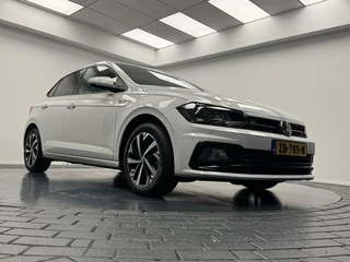 Volkswagen Polo Volkswagen Polo 1.0 TSi R-Line Automaat-Adapt.Cr.contr-Navigatie-Clima-Carplay-Parkeersensoren-Lm16''velgen - afbeelding nr 10
