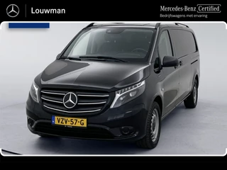 Mercedes-Benz eVito eVito Extra Lang 66 kWh DC 266km WLTP Dubbele cabine Led Schuifdeur L+R 5-zitplaatsen Navigatie Camera Snelladen
