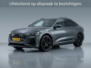 Audi e-tron Sportback 50 quattro 313pk S Edition Black | LED | Stoelverwarming