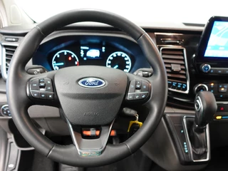 Ford Transit Custom Ford Transit Custom 300 2.0 TDCI L2H1 Limited Automaat Dubbele Cabine Airco 2x Schuifdeur Trekhaak Navi Parkeersensoren - afbeelding nr 14