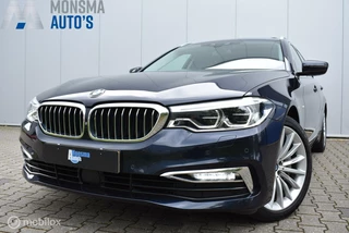 BMW 5 Serie BMW 530d xDrive Touring Luxury Imperialblau Pano Nappa B&W Massage HUD ACC 360°Cam Softclose Etc. etc.! - afbeelding nr 2