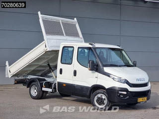 Iveco Daily Iveco Daily 35C12 Kipper Dubbel Cabine Dubbellucht 3,5t Trekhaak Airco Cruise Euro6 Tipper Benne Kieper Airco Dubbel cabine Trekhaak Cruise control - afbeelding nr 3
