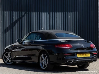 Mercedes-Benz C-Klasse Mercedes-Benz C-Klasse C200 Cabrio AMG-Line Automaat 60.000km Camera Navi Burmester Airscarf Head-up - afbeelding nr 5