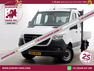 Mercedes-Benz Sprinter 314 CDI 143pk RWD 7G Automaat L2H1 D.C. Open Laadbak Trekhaak 2800kg 03-2020