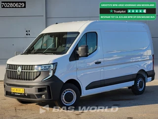 Renault Master Renault Master 130PK 2025 Model! L2H2 Camera Carplay LED Airco Cruise Parkeersensoren L2 10m3 Airco Cruise control - afbeelding nr 1