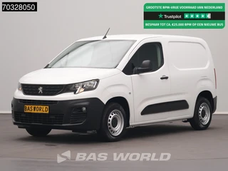Peugeot Partner 110pk Benzine L1H1 Airco Cruise Parkeersensoren Euro6 L1 Kompakt Airco Cruise control