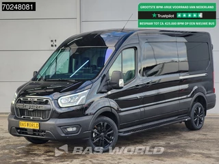 Ford Transit Ford Transit 165pk Automaat Black Edition 2025 model Dubbele schuifdeur L3H2 ACC 360camera Navi CarPlay Xenon Camera 11m3 Airco - afbeelding nr 5