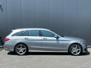 Mercedes-Benz C-Klasse Mercedes-Benz C-Klasse Estate C180 AMG Line Aut7 Leder LED Sfeerlicht Cruise Trekhaak - afbeelding nr 2