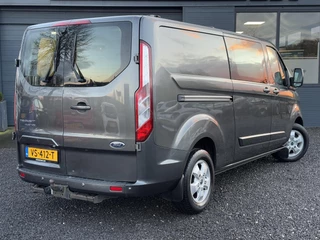 Ford Transit Custom Ford Transit Custom 290 2.2 TDCI L2H1 Limited DC Dubbele Cabine,Navi,Airco,Cruise,Stoelverwarming,Trekhaak,LM Velgen,PDC,N.A.P,APK tot 06-2025 - afbeelding nr 2